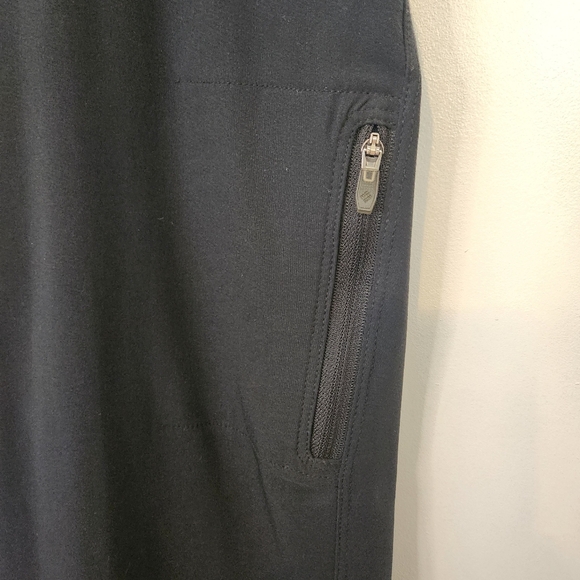 Columbia Black Straight Leg Pants Stretch Pull On Womens Size Small Hiking Upf50 - Picture 5 of 11